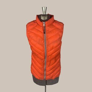GAP Women Orange Primaloft Puffer Vest
